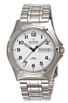 Olympic Gents Stainless Steel Work watch   *90204