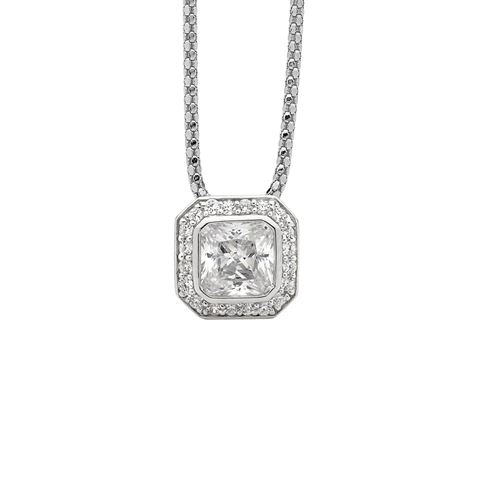 Square Halo  Pendant *15788