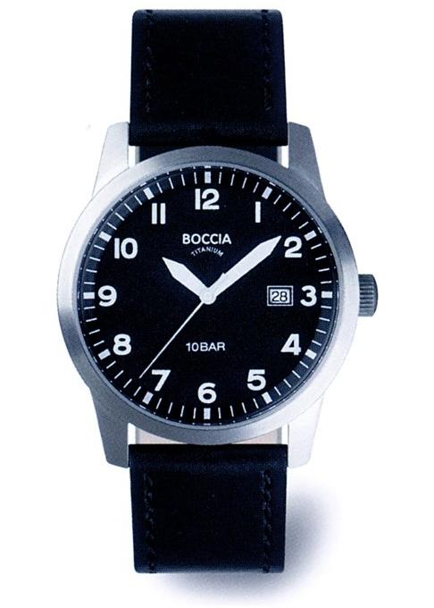 Boccia Gents - Leather Strap   *54274